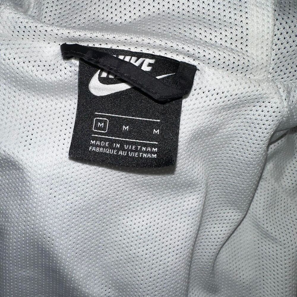 Men's Nike Tech Black and White Windbreaker Hoodie - Picture 6 of 7